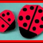 ladybug rocks