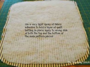 morning stitch chair pad tutorial