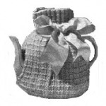 vintage knitted teapot cosy