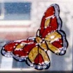faux stained glass window clings