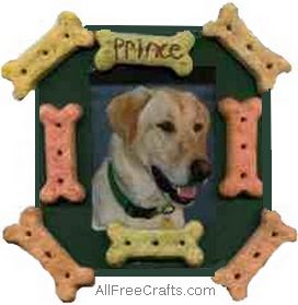 pet treat photo frame