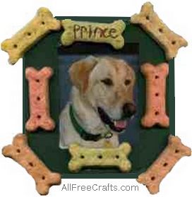 pet treat photo frame