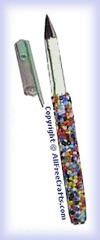 seed bead gel pen