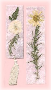 botanical bookmarks