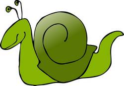 green snail