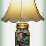 mason jar lamp