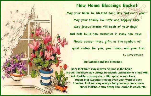 new home blessings poem