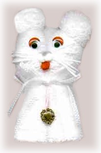 washcloth kitten