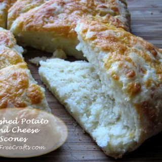 mashed potato and cheese scones
