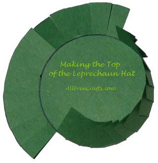 top of leprechaun top hat