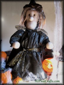 soft sculpture witch
