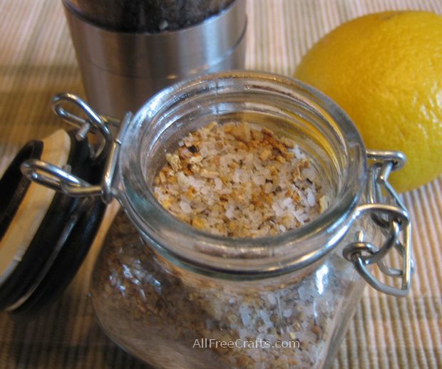 homemade lemon pepper