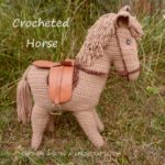 crocheted horse pattern - vintage