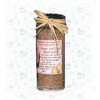 homemade sugar and spice bath salts