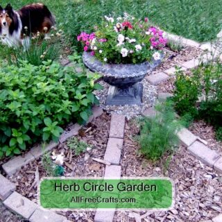 herb circle garden