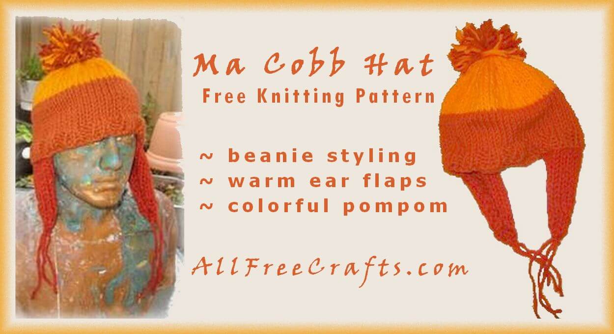 Ma Cobb Free Knitted Hat Pattern