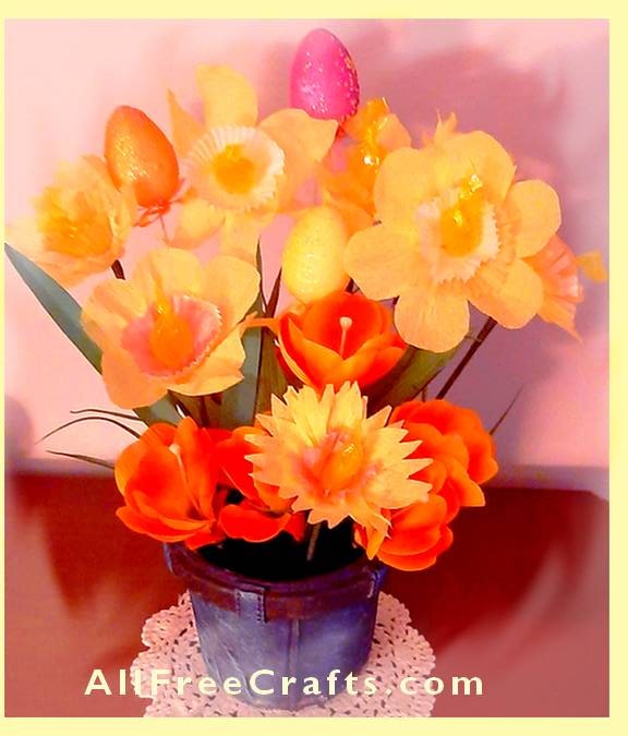 butterscotch daffodils bouquet