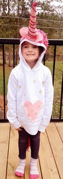 hoodie unicorn costume