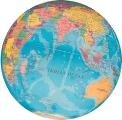 globe map