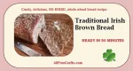 no-knead brown bread