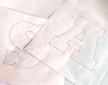single initial stencil