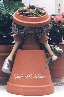 clay pot figure