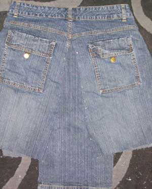 jean skirt sewing pattern 1919