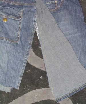 denim skirt pattern 1942