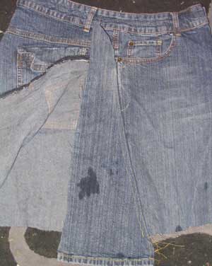 denim skirt pattern 1943