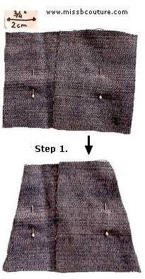 barbie mini skirt pattern